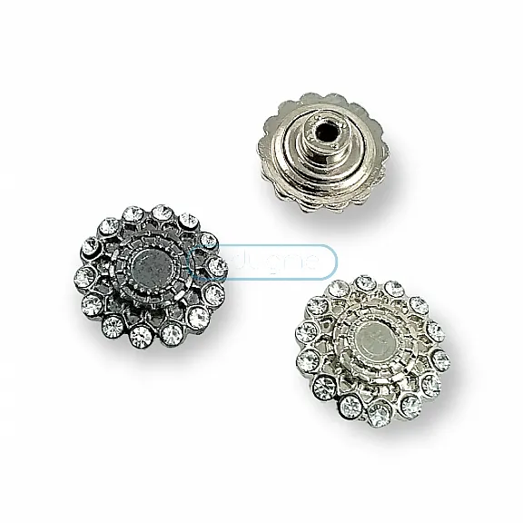 Kot Düğme 20 mm 32 Boy Mineli veya Taşlı Kot Düğmesi E 1032