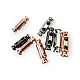 Two Hole Stopper Metal Cord Lock with 4.5 mm Cord Entry E 2060