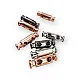 Two Hole Stopper Metal Cord Lock with 4.5 mm Cord Entry E 2060