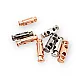 Two Hole Stopper Metal Cord Lock with 4.5 mm Cord Entry E 2060