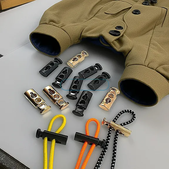 Metal Stoper İki Delikli 5 mm Delik Çaplı Üstten Basmalı Model - Zamak Stoper E 2061