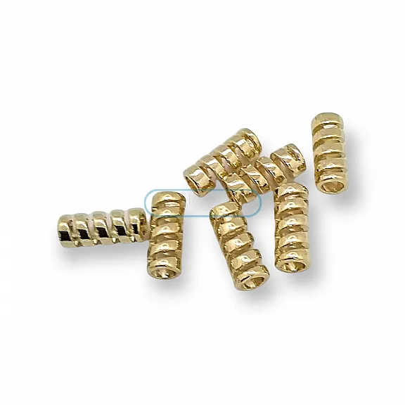 Cord End Metal Spring Design Diameter 4.8 mm B0007 Cord End Metal Spring Design Diameter 4.8 mm B0007