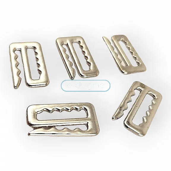 Penuar Hook 1.6 cm Serrated Swimsuit Hook Y00012 Penuar Hook 1.6 cm Serrated Swimsuit Hook Y00012