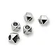 Cord End Cubic Bead Shape length 9 mm Inlet 5 mm PBB006 Cord End Cubic Bead Shape length 9 mm Inlet 5 mm PBB006