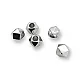 Cord End Cubic Bead Shape length 9 mm Inlet 5 mm PBB006 Cord End Cubic Bead Shape length 9 mm Inlet 5 mm PBB006