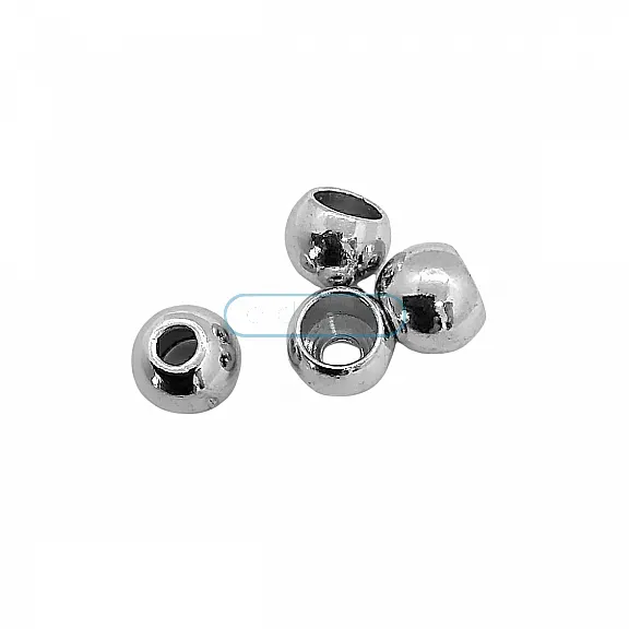 Cord End Spherical Shape Bead Connector length 8 mm Inlet 4 mm PBB007 Cord End Spherical Shape Bead Connector length 8 mm Inlet 4 mm PBB007