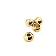 Cord End Spherical Shape Bead Connector length 8 mm Inlet 4 mm PBB007 Cord End Spherical Shape Bead Connector length 8 mm Inlet 4 mm PBB007