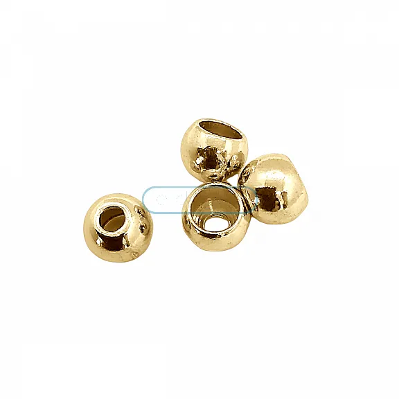 Cord End Spherical Shape Bead Connector length 8 mm Inlet 4 mm PBB007 Cord End Spherical Shape Bead Connector length 8 mm Inlet 4 mm PBB007