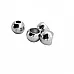 Cord End Spherical Shape Bead Connector length 8 mm Inlet 4 mm - 0,16" PBB007