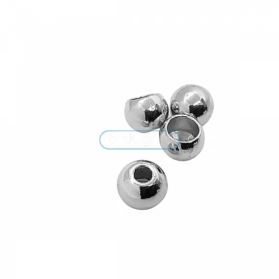Cord End Spherical Shape Bead Connector length 8 mm Inlet 4 mm PBB007 Cord End Spherical Shape Bead Connector length 8 mm Inlet 4 mm PBB007