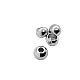 Cord End Spherical Shape Bead Connector length 8 mm Inlet 4 mm PBB007 Cord End Spherical Shape Bead Connector length 8 mm Inlet 4 mm PBB007